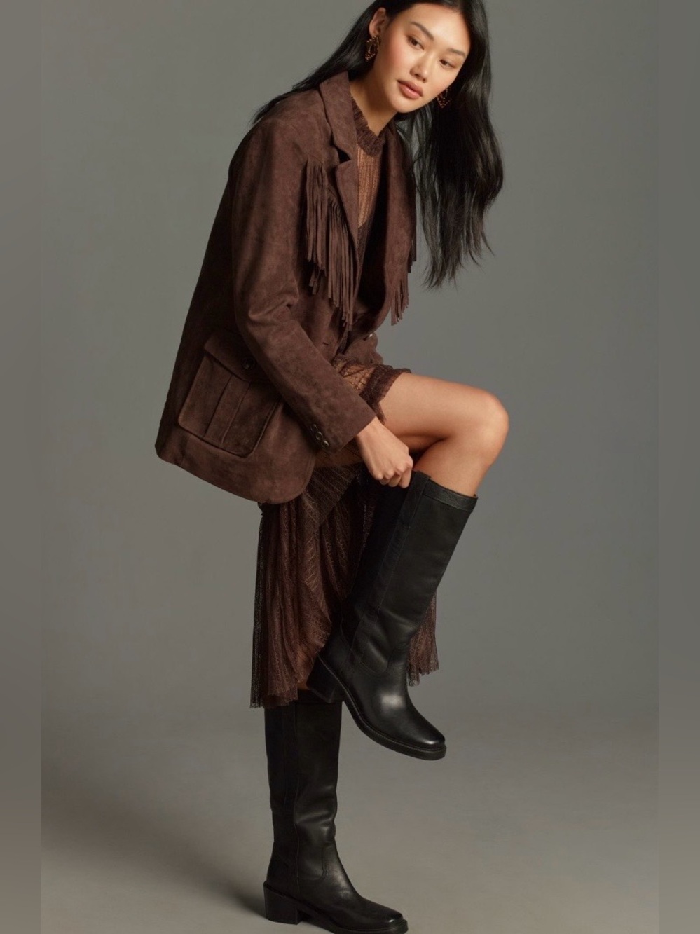 Anthropologie Frye Kate Pull-On Boots - Picture 2 of 10